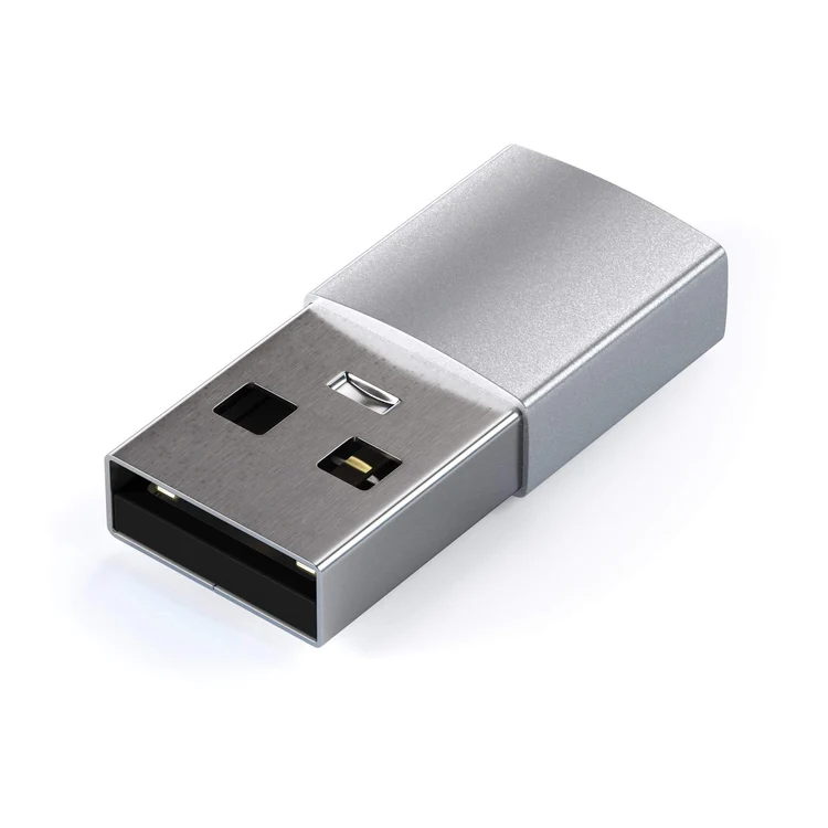 Adapter Satechi Type-A to Type-C Silver — Bakı