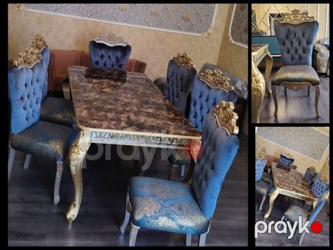 Masa desti. 450azn Stullar 6 eded ayrica yiglib kefiyyetli mohkemdir — Bakı