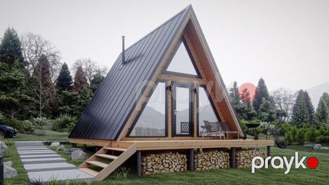 A-Frame Taxta Evlər — Bakı