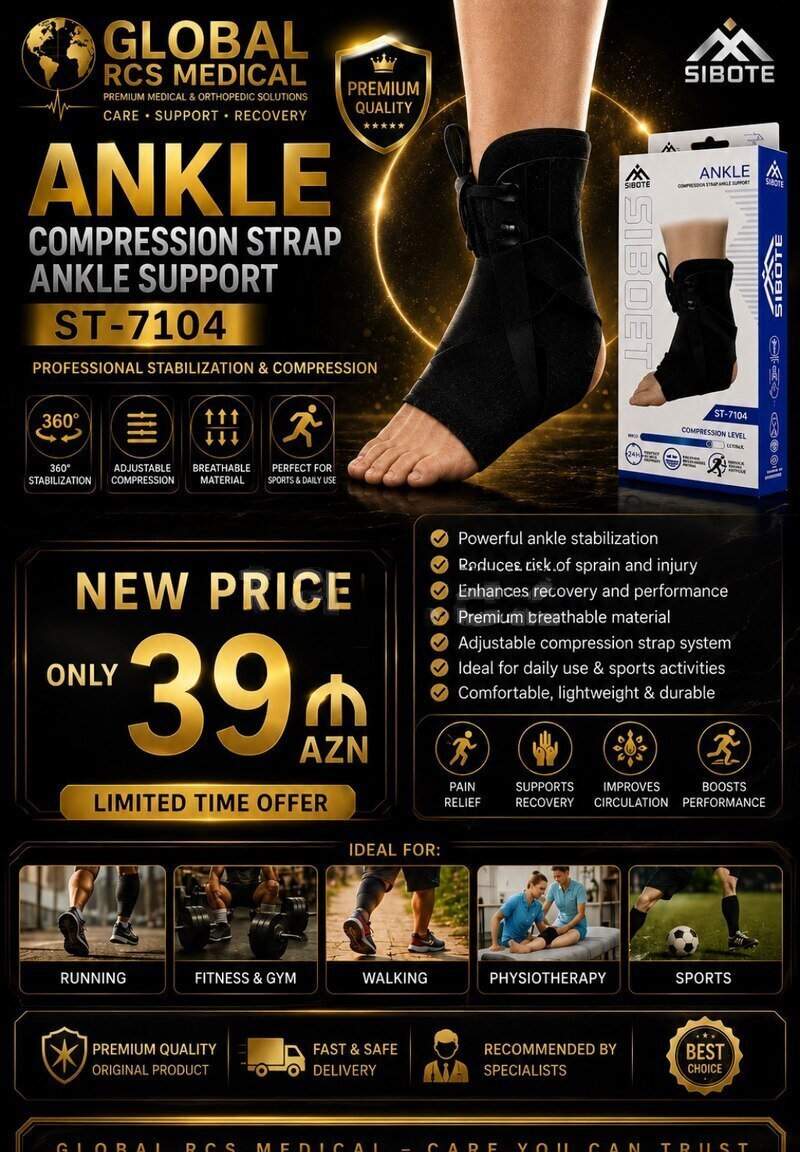 Sibote ST-7104 Ayaq Biləyi üçün Ortopedik Bandaj — Ortopedik tabanlıq və bərkiticiləri (3)