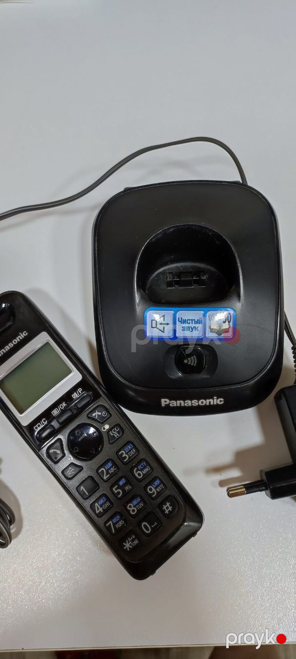 Stasionar telefon Panasonic, Simsiz, İşlənmiş — Kabel və radio telefonları, Bakı (2)