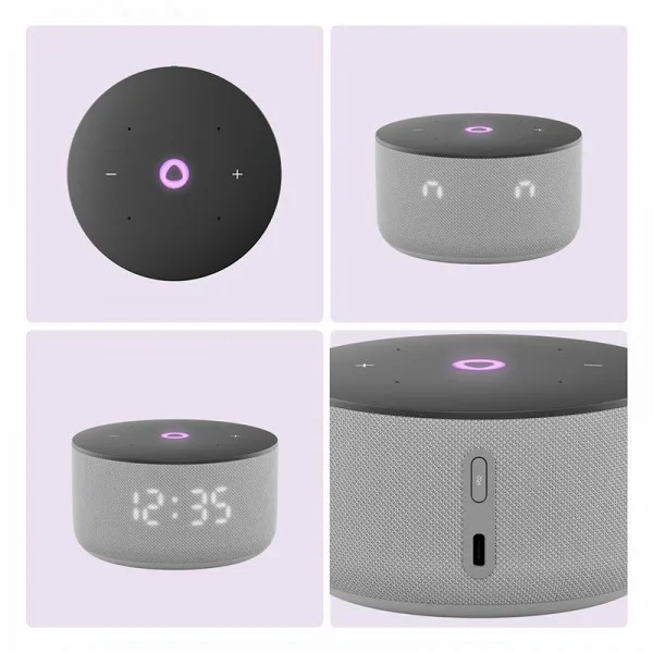 Ağıllı dinamik Yandex Station Mini 3 Gray (YNDX-00027G) — Mallar, Bakı (5)