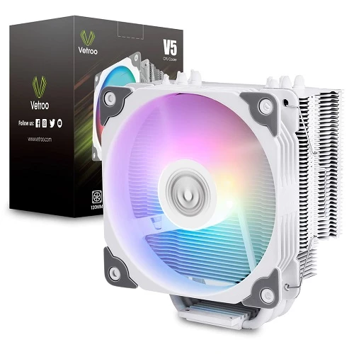 Vetroo V5 (VT-CPU-V5-WT) White CPU Cooler — Bakı