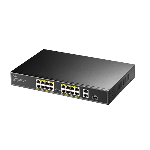 Cudy FS1018PS1 16-Port PoE+ Switch — Şəbəkə və server avadanlığı, Bakı (2)
