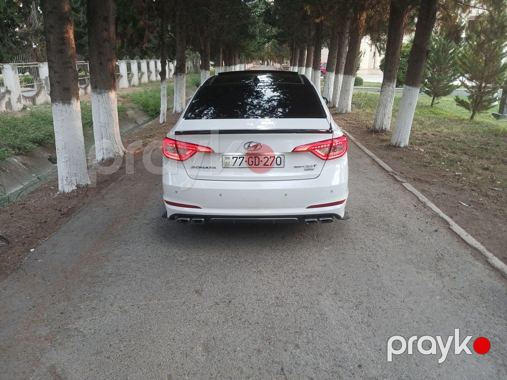 Hyundai Sonata, 2.0 L, 2015 il, 149 000 km — Avtomobillər, Kürdəmir (8)