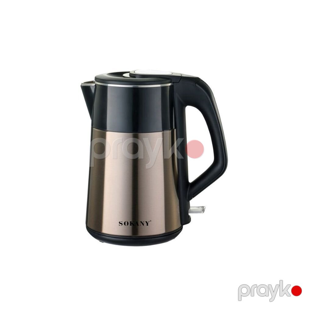4854 Məhsulun adı: Elektrik çaydan Sokany SK-09031 Black/Brown — Elektrik çaydanları və termoslar, Bakı (2)