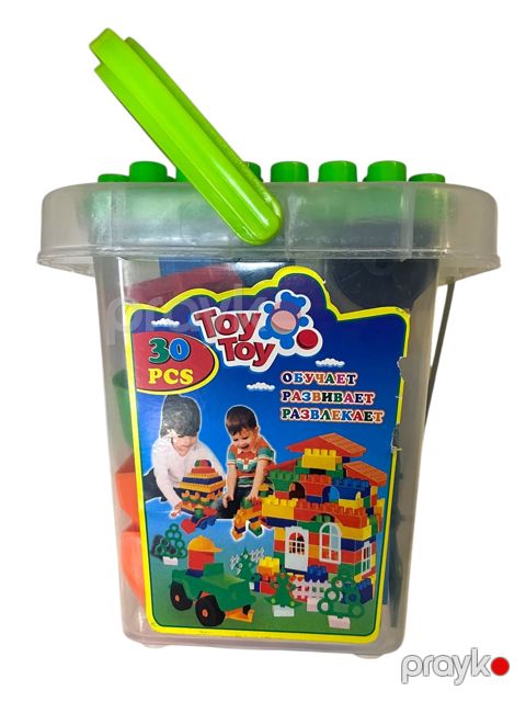 Konstruktor Toy Toy TK_1025, plastik, 3 yaşdan, 30 parça — Bakı