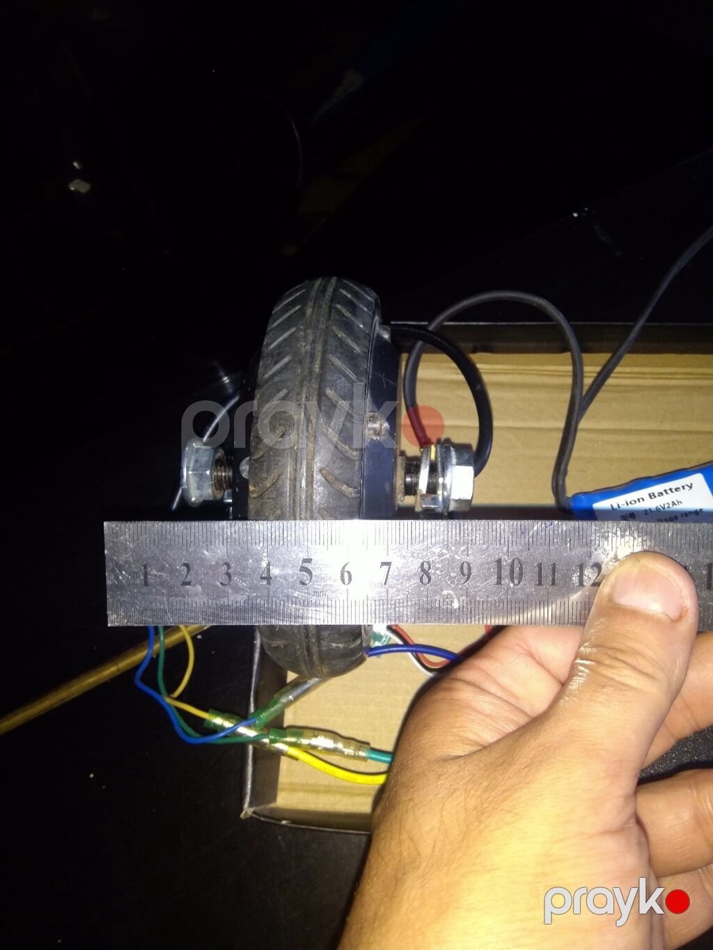 Elektrik skuter/elektrovelosiped üçün fırçasız hub motor təkəri — Mühərriklər, Bakı (4)