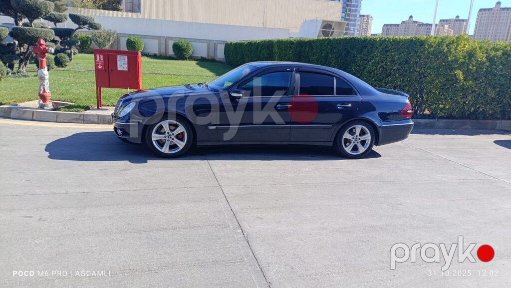 Mercedes E 220, 2.2 L, 2002 il, 350 000 km — Avtomobillər, Bakı (4)