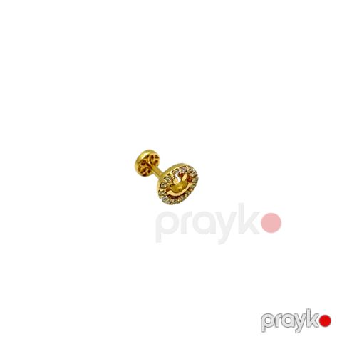 Pirsinq üçün sırğa 2504701, qızıl 585 əyar — Bakı