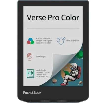 PocketBook 634 Verse PRO Color Stormy Sea (PB634K3-1-WW) Elektron kitab — Elektron kitablar, Bakı