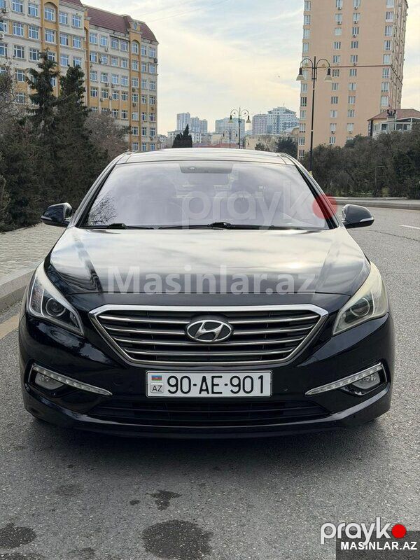 Hyundai Sonata — Minik avtomobili icarəsi, Bakı (2)