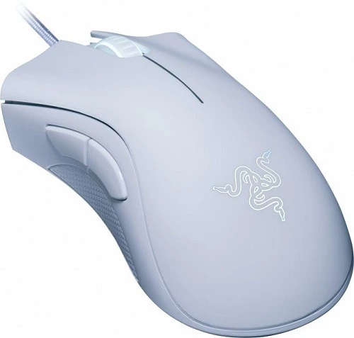 Razer DeathAdder Essential White Edition Gaming Mouse — Klaviaturalar və siçanlar, Bakı (3)