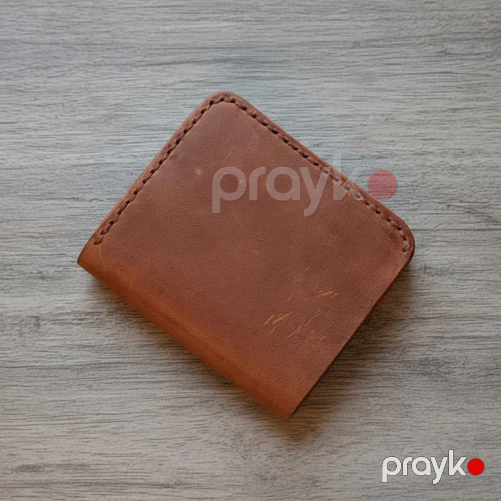 Kartlıq Fabrika1972 Caspian Breeze CB-006, qəhvəyi, təbii dəri, 10.5x9.5 sm — Mallar, Bakı (3)