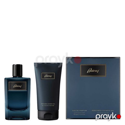 Brioni Eau de Parfum kişilər üçün ətir dəsti (ətir suyu 100 ml + duş geli 150 ml) — Bakı