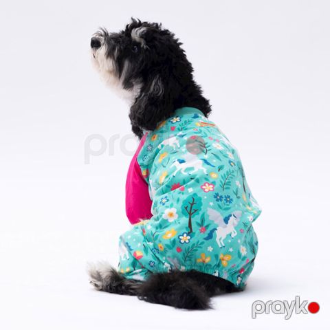 Pijama Pawstar Mint Unicorn itlər üçün, 2XL, yaşıl — Bakı