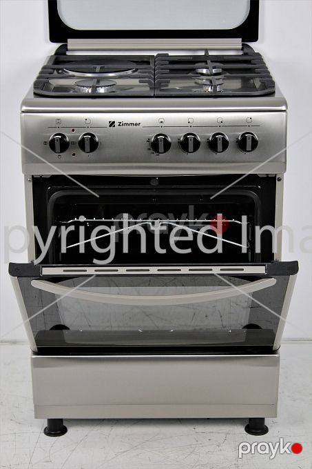 Kombinə olunmuş soba Zimmer ZM 6301 Inox — Ev texnikası, Bakı (3)