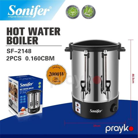 5026 Məhsulun adı: Elektrik samovar Sonifer SF-2148 Brend: Sonifer — Bakı