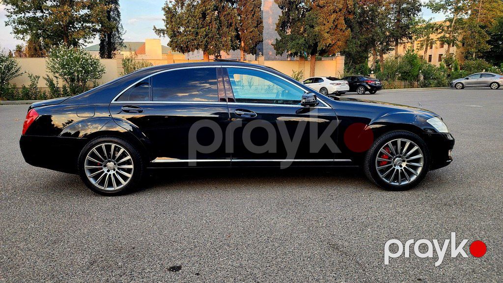 Mercedes S 350, 3.5 L, 2006 il, 216 350 km — Avtomobillər, Gəncə (8)