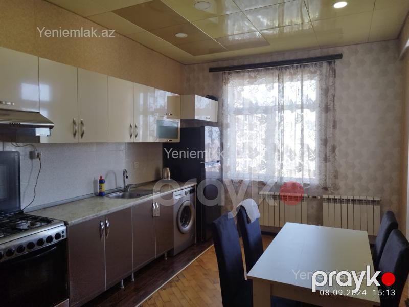 Kirayə 2 otaqlı Bina evi menzil (Yeni tikili), 100 m², Nərimanov rayonu — Mənzil, Bakı (6)