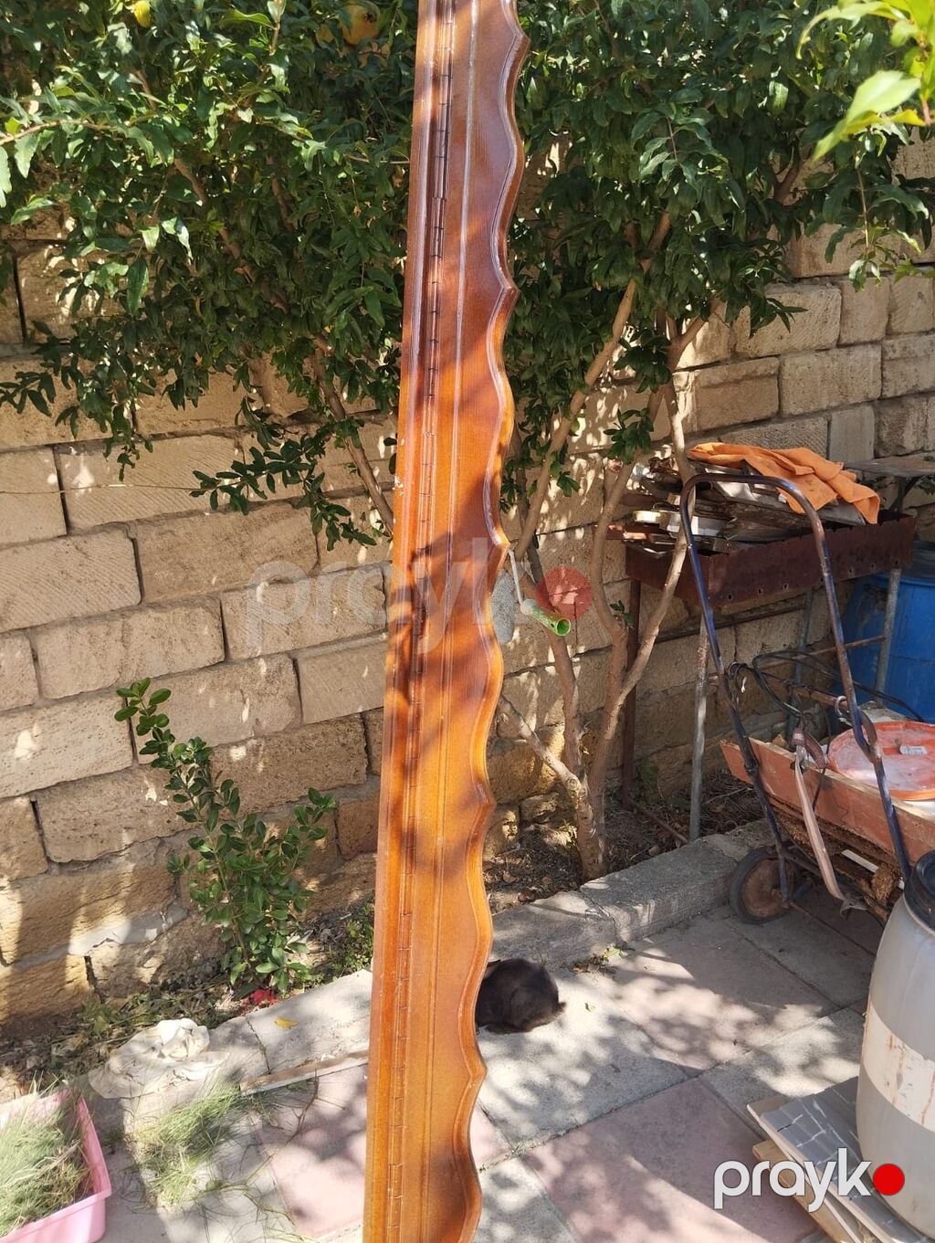 Taxta dekorativ karniz/çərçivə listi - Material: ağac (cilalanmış — Pərdələr, kornişlər, jalüzilər, Xırdalan (2)