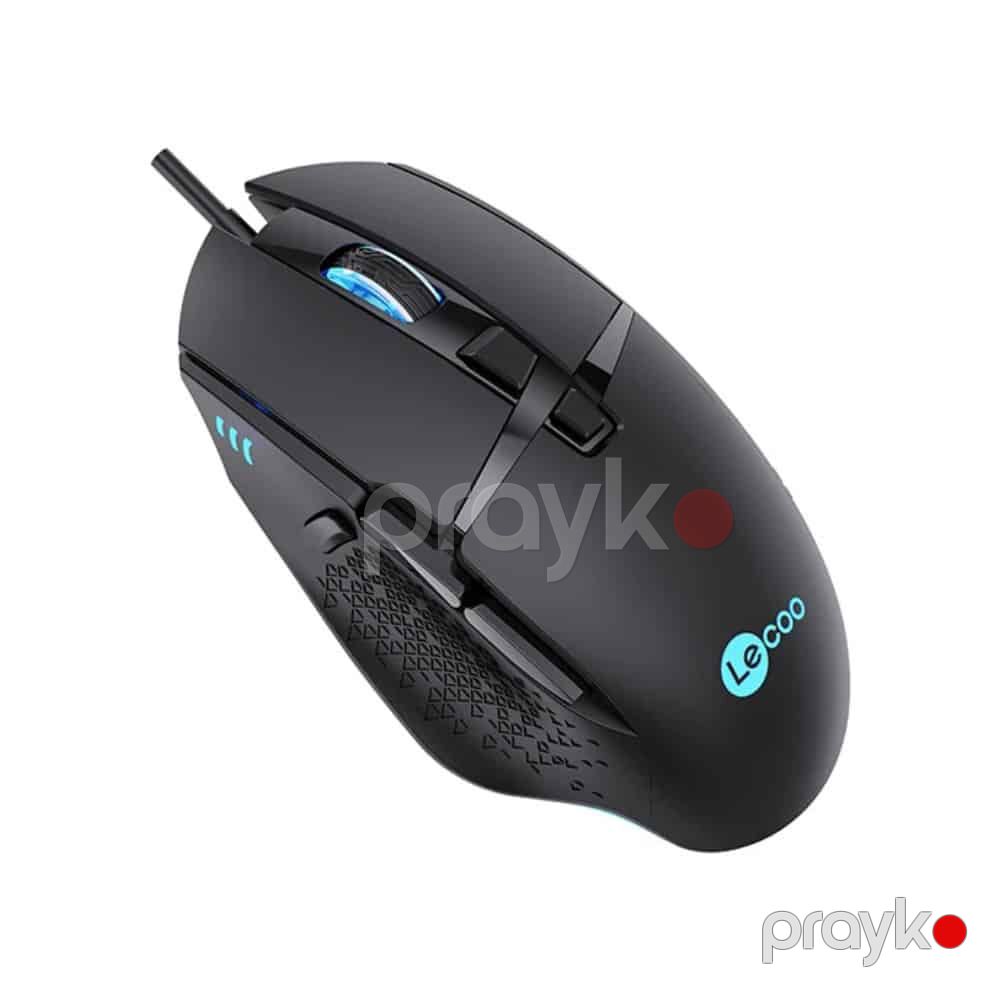 Lenovo Lecoo MG1101 (MG1101 Wired Mouse Black) — Klaviaturalar və siçanlar, Bakı (3)