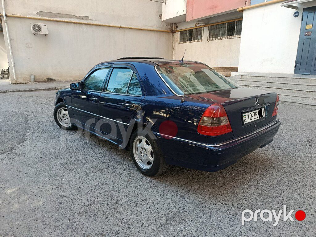 Mercedes C 200, 2.0 L, 1994 il, 225 544 km — Avtomobillər, Bakı (6)