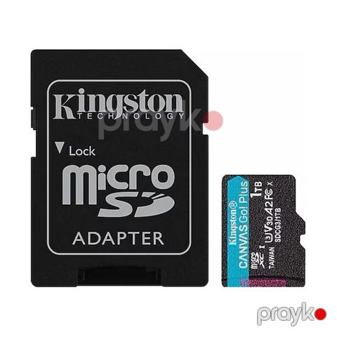 Kingston 1TB micro Canvas Go Plus SDCG3/1TB for Action CAM (SDCG3/1TB) — Bakı