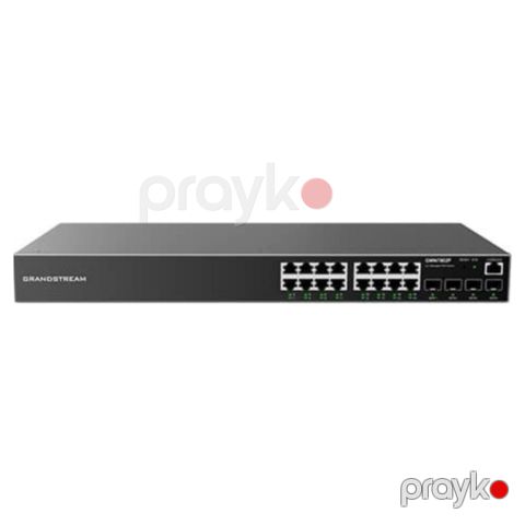 Grandstream GWN7802 Enterprise Layer 2+ Managed Network Switch (GWN7802) — Pctech — Surveillance cameras