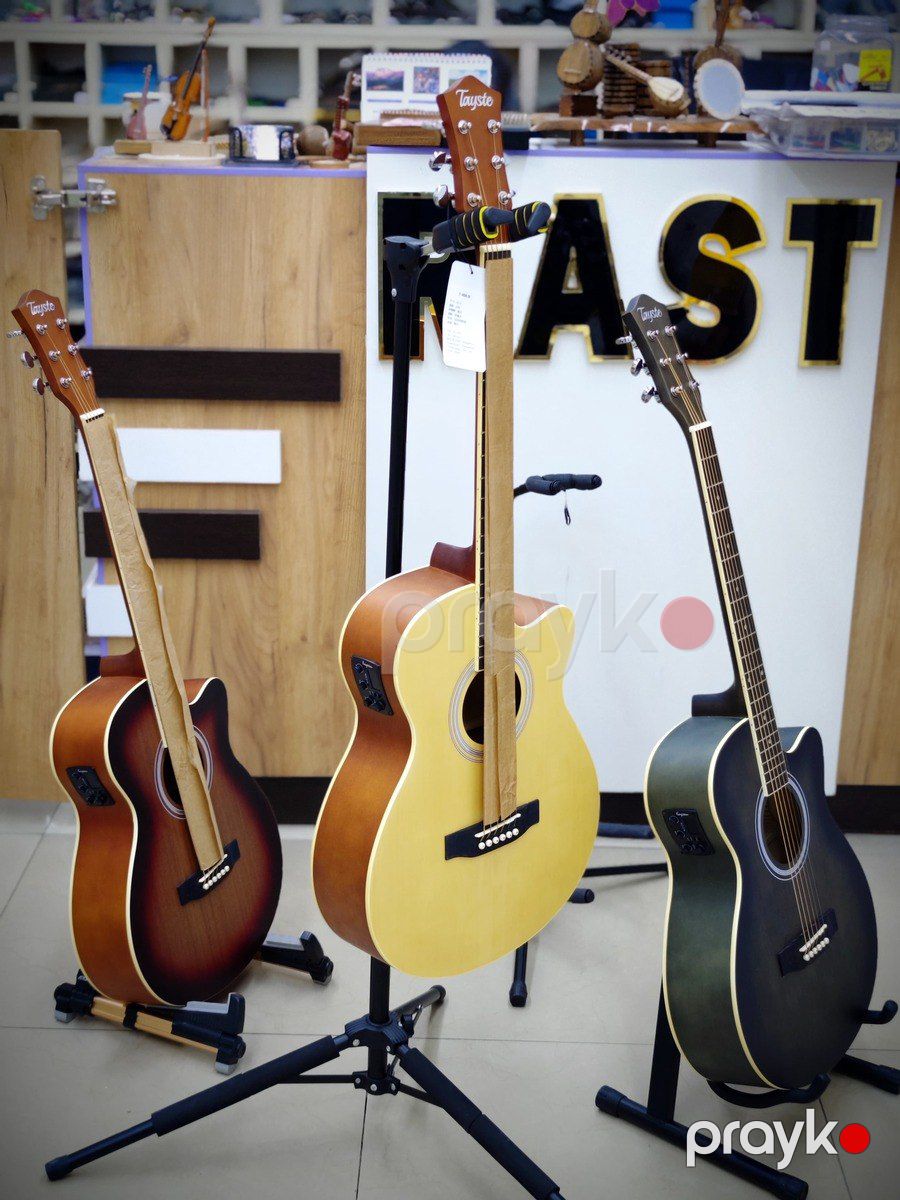 Elektro akustik gitara "Tayste T-401+17A EQ Sunboard" — Musiqiə alətləri, Bakı (6)