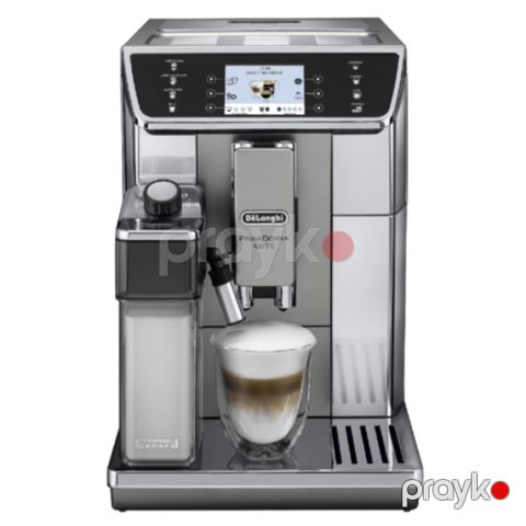 DeLonghi ECAM630.55.SM Qəhvə Maşını 19 Bar 1450W Sensor İdarəetmə Premium Espresso — Bakı