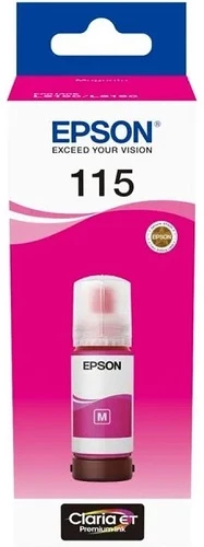 Epson 115 EcoTank Magenta ink bottle (C13T07D34A) — Bakı