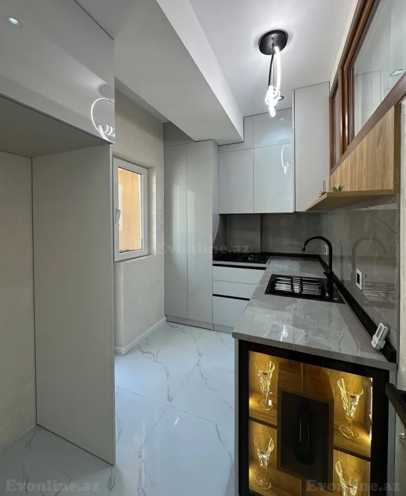 Satılır 2 otaqlı Mənzil Yeni tikili 64 m² Bakı, Xətai r., Həzi Aslanov m., Əhmədli — Mənzil, Bakı (6)