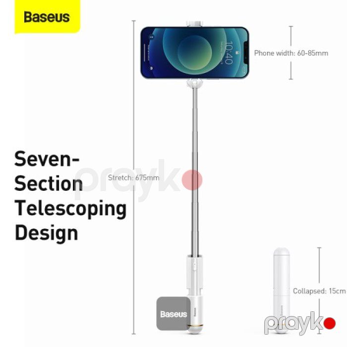 Baseus Ultra Mini Sudyzp Bluetooth Selfie Çubuğu və Tripod 67.5 sm — Elektronika, Bakı (2)
