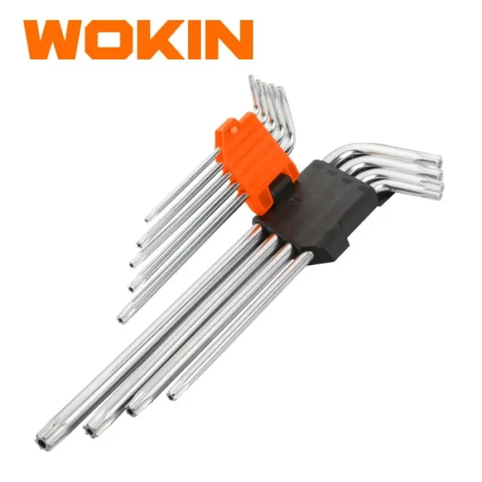 Wokın 9 Parça Ekstra Uzun Torx Altıbucaqlı (Allen) Açar Dəsti