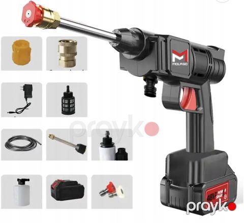 Yüksək təzyiqli akkumulyatorlu yuyucu Molago 48V — Bakı