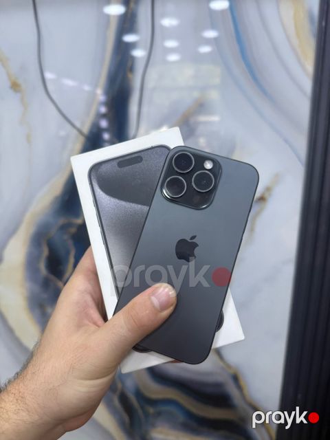 Apple iPhone 15 Pro Black Titanium 256GB/8GB — Bakı