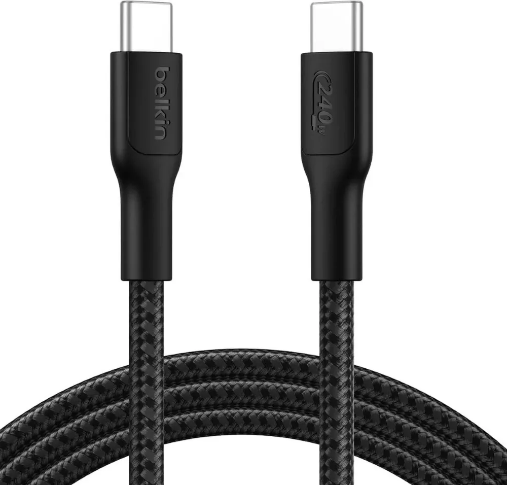 Kabel Belkin Usb-c to Usb-c 2m Black — Bakı
