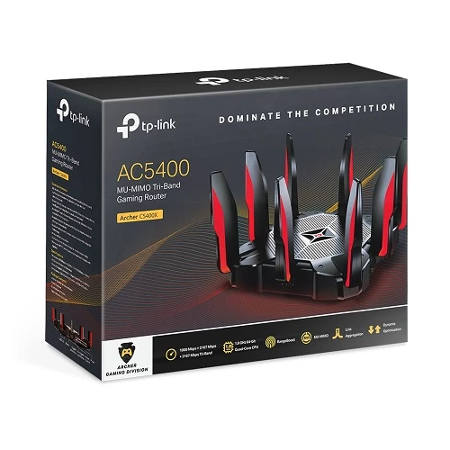 TP-Link Archer C5400X Mu-mımo Tri-Band Gaming Router — Bakı
