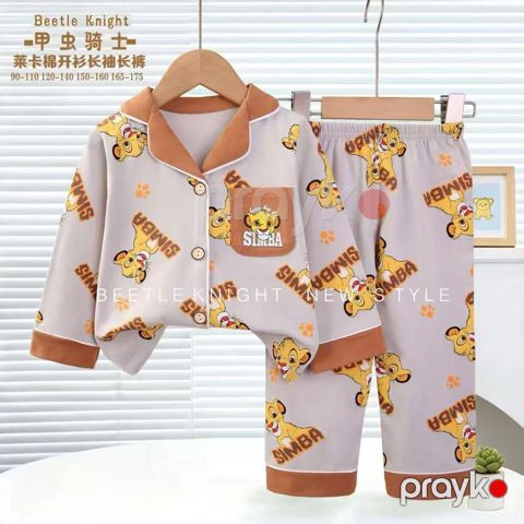 Uşaq pijama dəsti – Beetle Knight New Style 1yawdan 12yawa kimi - İki — Bakı