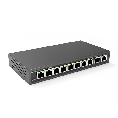 Reyee RG-ES110D-P Unmanaged Switch — Şəbəkə və server avadanlığı, Bakı (2)
