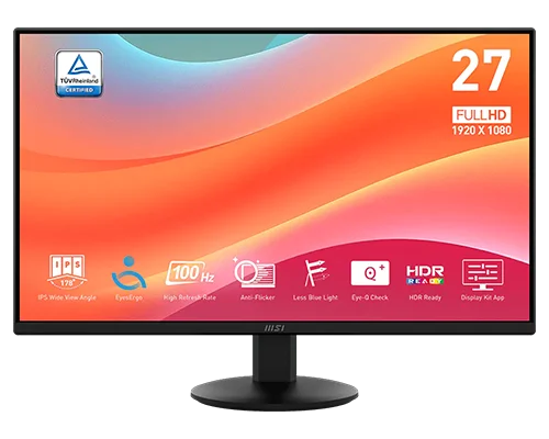 MSI PRO MP272L 27-inch FHD 100 Hz IPS Monitor — Bakı
