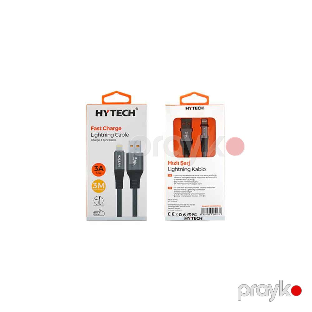 Hytech X3103M USB-Lightning (HY-X3103M/Gray) — Kabelləri, adapterlər və keçidçilər, Bakı (2)