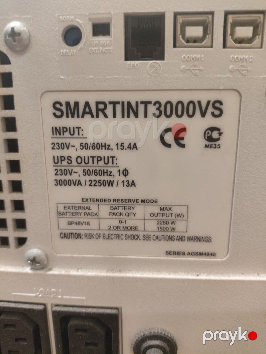 UPS Tripp Lite Smartint3000VS — Periferik cihazlar, Bakı (4)