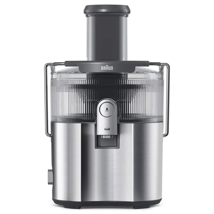 Braun Şirəçəkən 1000W – 75 mm Geniş Boğazlıq, Güclü və Effektiv Juicer — Bakı