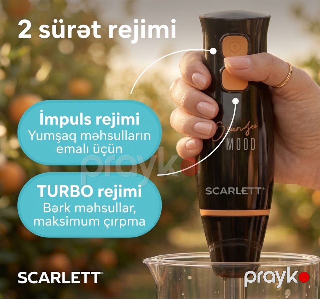 Əl blenderi Scarlett SC-HB42F82 — Ev texnikası, Bakı (5)