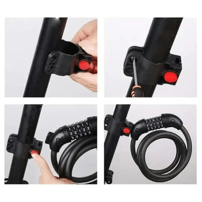 Təhlükəsizlik kəməri Xiaomi Electric Scooter Cable Lock BHR6751GL — Mallar, Bakı (4)