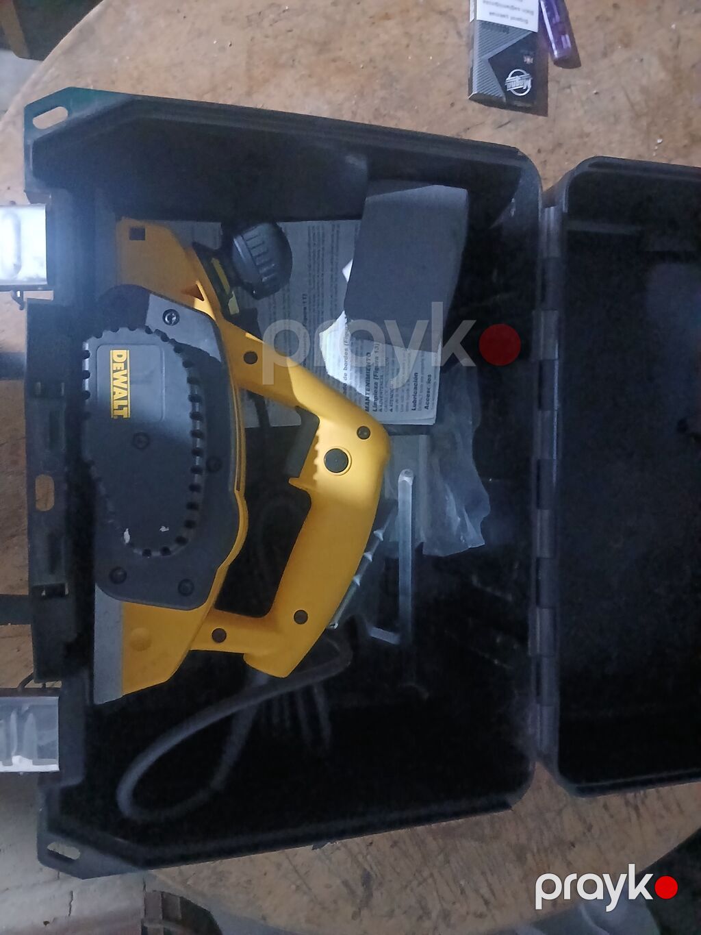 Dewalt DW680 elektrik rəndə - Model: DW680 (Type 4) - Güc: 7.0 A — Kəsici aləti, Digah (4)