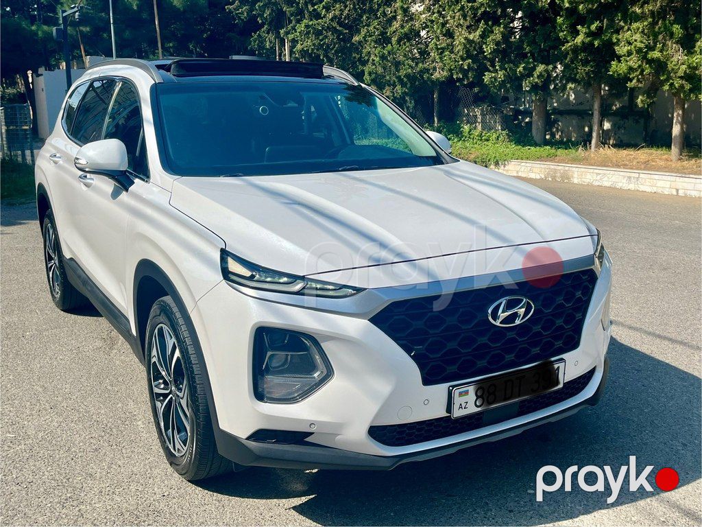 Hyundai Santa Fe, 2.0 L, 2018 il, 156 000 km — Avtomobillər, Bakı (6)