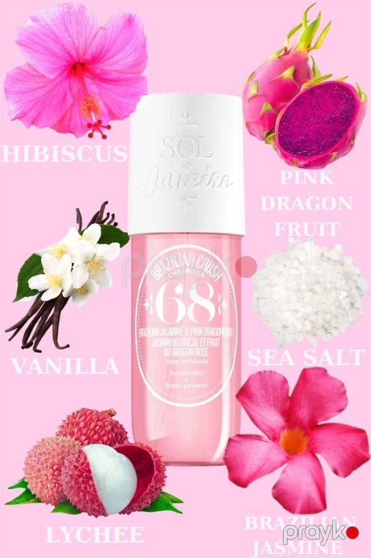 Bədən və saç spreyi Airbody Ətir 68, braziliya jasmin və çəhrayı əjdaha meyvəsi, 90 ml — Mallar, Bakı (2)